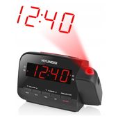 Zegar Radio Budzik Projektor Rzutnik HYUNDAI