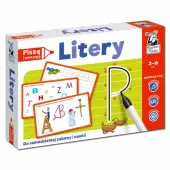 Piszę i zmazuję. Litery. 3-6 lat