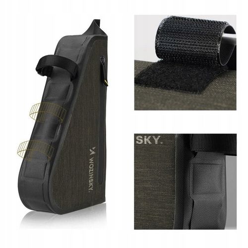 WOZINSKY SAKWA ROWEROWA TORBA SASZETKA TRÓJKĄTNA TORBA POD RAMĘ 5L na Arena.pl