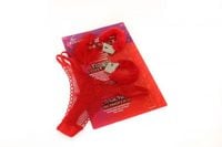 Zestaw Bdsm Sadomaso Kajdanki, Piórko, Stringi - For Lovers Funset