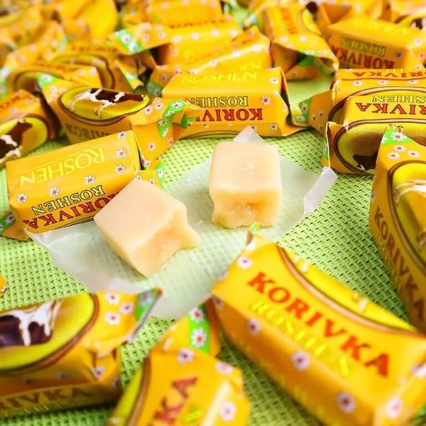 Krówki Roshen Krówka mleczna 1 kg zdjęcie 2