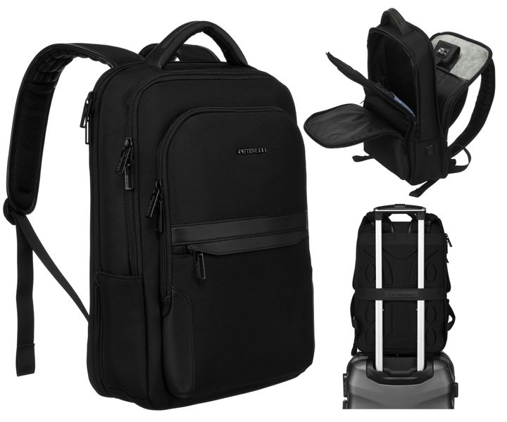 plecak ptn pl-fk08-6487 black zdjęcie 1