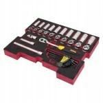 STANLEY ZESTAW NASADEK Z GRZECHOTKĄ 3/8" 38 EL. WKŁAD PRO-STACK FMHT0-74296
