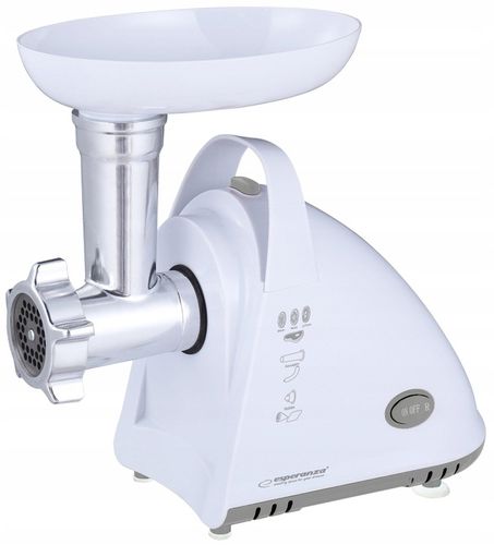 MASZYNKA DO MIELENIA MIĘSA ELEKTRYCZNA DUŻA MOC 2200W + DYSZA DO KIEŁBASY na Arena.pl