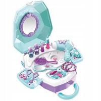 TOALETKA DLA DZIEWCZYNKI 2w1 Kosmetyki Biżuteria Suszarka WALIZKA MATADI