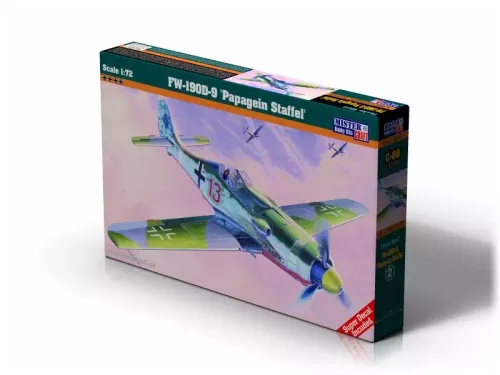 Fw-190 D-9 Papagein Staffel, C-08, 1:72 na Arena.pl