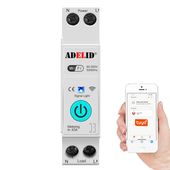 LICZNIK ENERGII WIFI TUYA 16A JEDNOFAZOWY ZDALNE STEROWANIE