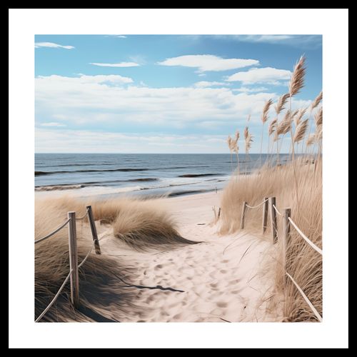 Plakat 50x50cm Nadmorski Most na Arena.pl
