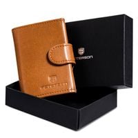 mały portfel na karty i systemem rfid protect - peterson