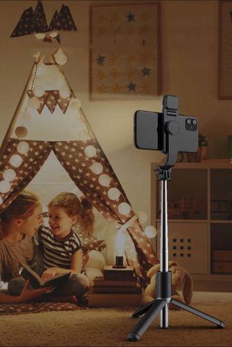 STATYW DO TELEFONU SELFIE STICK TRIPOD UCHWYT 3W1 Kijek + PILOT Bluetooth na Arena.pl