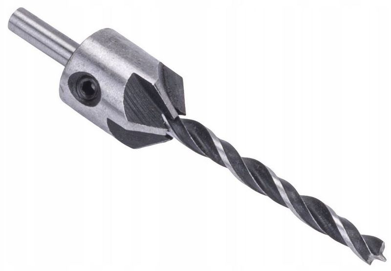 ZESTAW WIERTEŁ DO DREWNA Z POGŁĘBIACZEM WIERTŁA 7 PM-ZWZP-7T zdjęcie 7