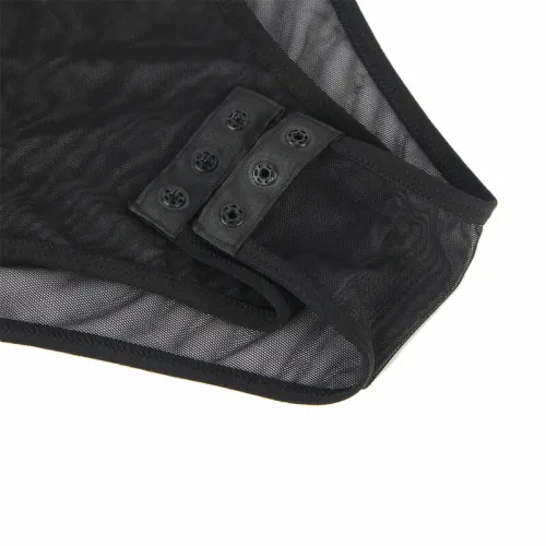 subblime body 954055 koronkowy czarny s/m - elegancki model damski na Arena.pl