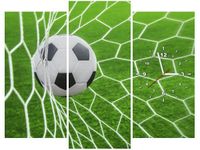 90CM 70 ZEGAR 3 ELEM PIŁKA BRAMCE SCIENNY DRUK