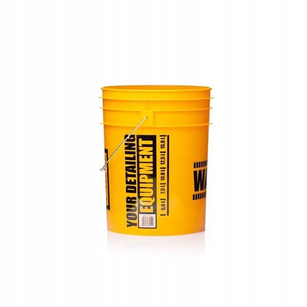 WORK STUFF Detailing Bucket Yellow WASH 20L zdjęcie 1