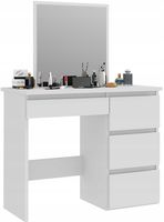 Toaletka Funfit biały 80 x 131,5 x 40cm