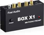 BOX X1 Przedwzmacniacz Gramofonowy MM RIAA RCA AUX Audio