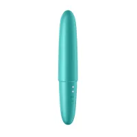 satisfyer power bullet 6 - kompaktowa maszyna intymna, turkusowa
