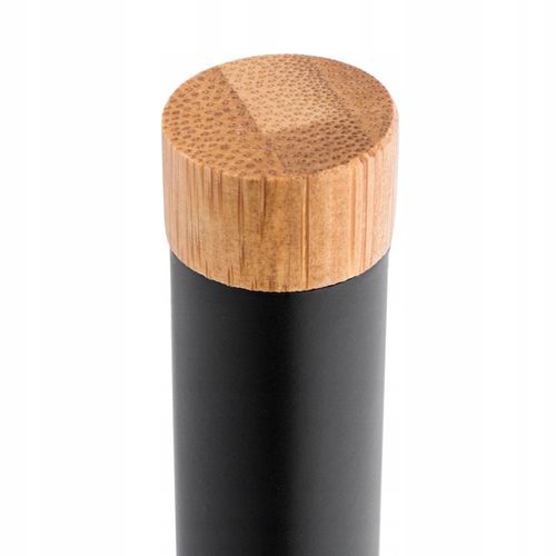 Stojak na papier toaletowy czarny do WC na 4 rolki bambus loft YOKA na Arena.pl