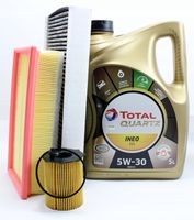FILTRY +OLEJ TOTAL5W30 5L CITROEN C5 II 2.0 HDI