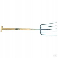 Widły Do Obornika 5-zębne Oprawne Trzonek T