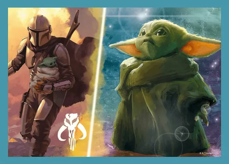Puzzle 4W1. Star Wars Mandalorian zdjęcie 2