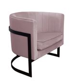 Fotel Glamour podstawa czarna MG55