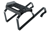 Stopień kominiarski TECTO z dwoma wspornikami typu LN1 antracyt