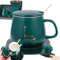 KUBEK PODGRZEWANY PODSTAWKA PODGRZEWACZ WODY HERBATY I KAWY NA PREZENT