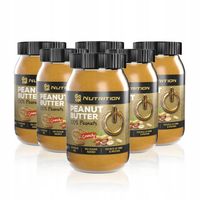 Go On 100% Masło Orzechowe Crunchy 6x 900g Zestaw