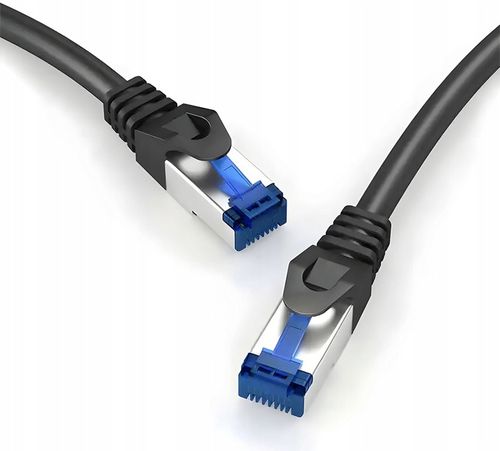 KABEL SIECIOWY LAN S/FTP CAT6a PRZEWÓD ETHERNET ZEWNĘTRZNY SKRĘTKA RJ45 10m na Arena.pl