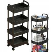 SZAFKA MOBILNA NA KÓŁKACH PÓŁKA REGAŁ ŁAZIENKOWY