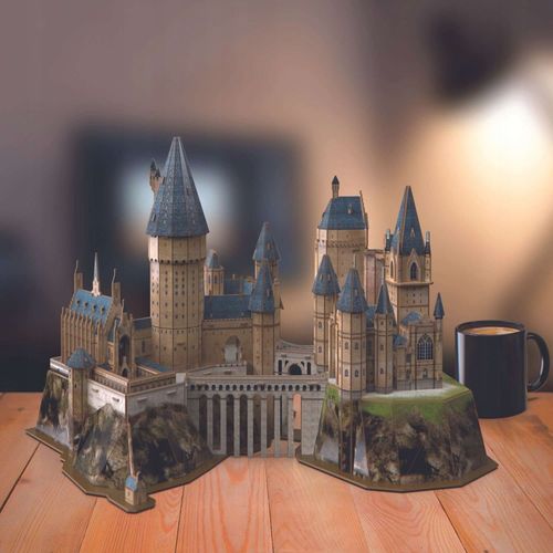 HARRY POTTER HOGWART PUZZLE MODEL 3D ZAMEK HOGWARTS 4D BUILD WIELKI 48 CM na Arena.pl