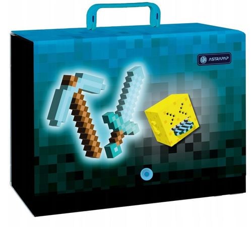 Teczka Z Rączką Astrapap Blue Pixel Xl 9Cm 5241 na Arena.pl