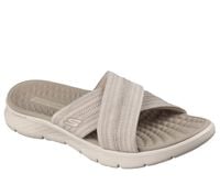 Skechers damskie Japonki GO WALK FLEX SANDAL IMPRESSED 141420 DKTP 36