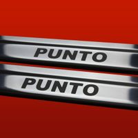 Listwa progowa FIAT PUNTO MK1 Stal nierdzewna 304 połysk 2szt