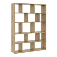 Duży regał wiszący, półka ścienna, 105x18x141 cm, artisan, mat | TYLETEGOTU