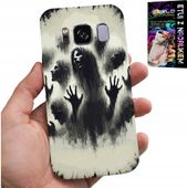 ETUI DO SAMSUNG GALAXY S8 - ŻYWE TRUPY THE WALKING DEAD ZOMBI +FOLIA