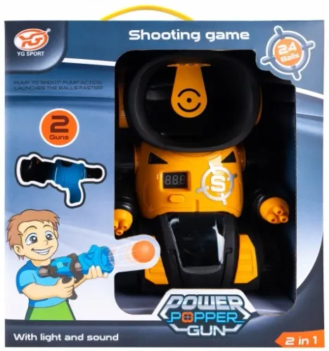 GRA STRZELANIE DO CELU ROBOT + 2 PISTOLETY na Arena.pl