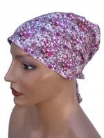 Chustka damska Aga x-82 z bawełny czapka marszczona także po chemioterapii