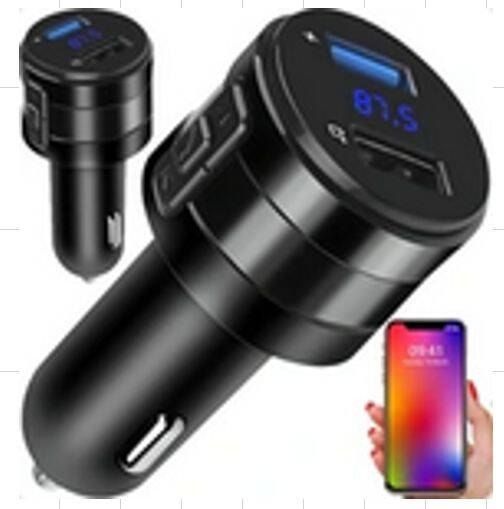 TRANSMITER FM MP3 BLUETOOTH ŁADOWARKA 2X USB AUDIO ŁADOWARKA DO SAMOCHODU zdjęcie 2