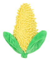 Zabawka dla psa szarpak szenilowa kukurydza z piszczałką 21x10cm UNIQ PETS