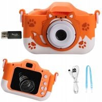 Słodkie Chwile Lisek POLARX Aparat Dziecięcy 40MP FHD 1080p - Selfie gry PL