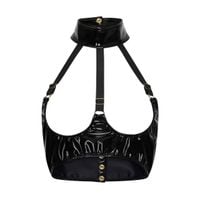 otwarty biustonosz heroic halo bra black xl guilty pleasure