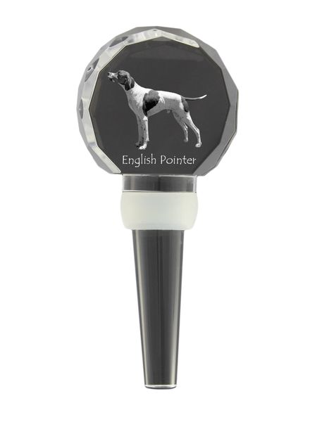 Pointer grubszy stopper do wina z psem Art-Dog zdjęcie 3