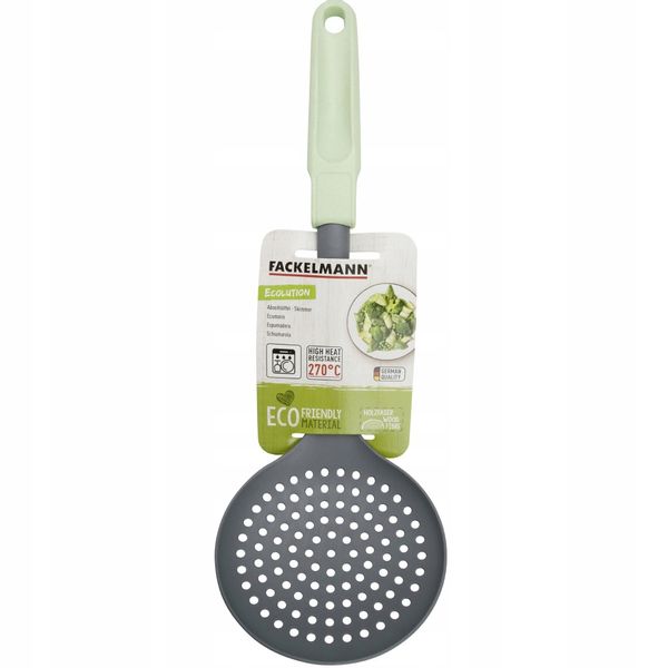 ŁYŻKA CEDZAKOWA ECOLUTION 34CM NIEPRZYWIERAJĄCA zdjęcie 3