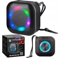 Przenośny Zewnętrzny Głośnik Bluetooth 5.3 LED Mobilny Bezprzewodowy USB-C