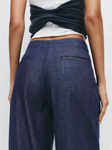 Jeans Pull&Bear Wide Leg Pleated R34 na Arena.pl