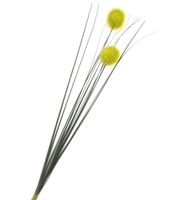 TRAWA SZTUCZNA KWITNĄCA GAŁĄZKA Z KULKAMI ZIELONA 80 cm