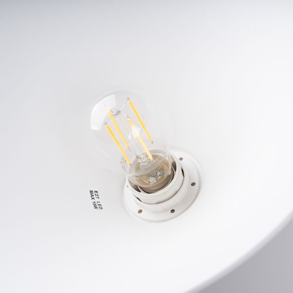 Lampa wisząca ZUMA biała zdjęcie 5