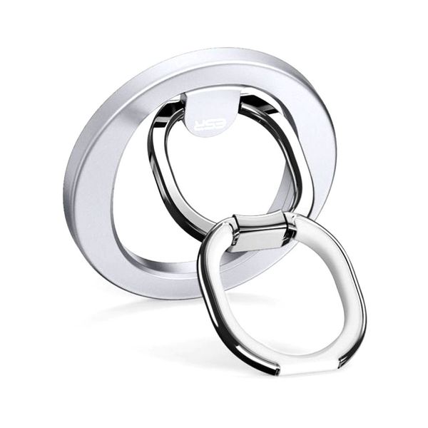 ESR HALOLOCK MAGSAFE PHONE RING STAND SILVER zdjęcie 1